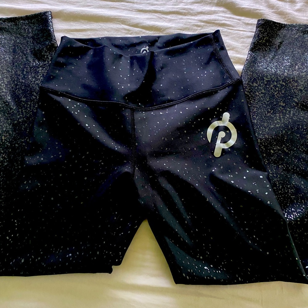 Peloton sparkle flex leggings